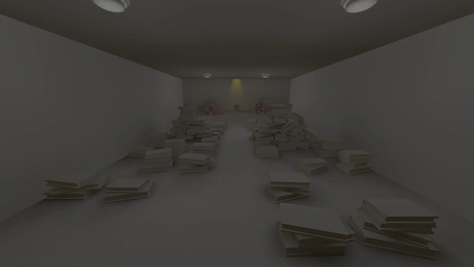 The library section without any textures loaded.
