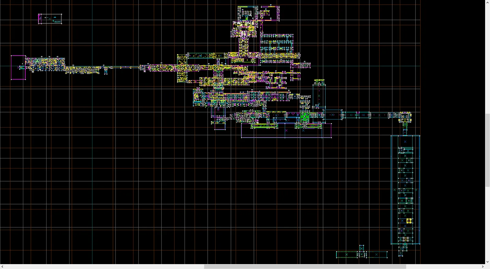 The map inside of the Hammer Editor. It was so big that it almost reached the size limit on one axis.