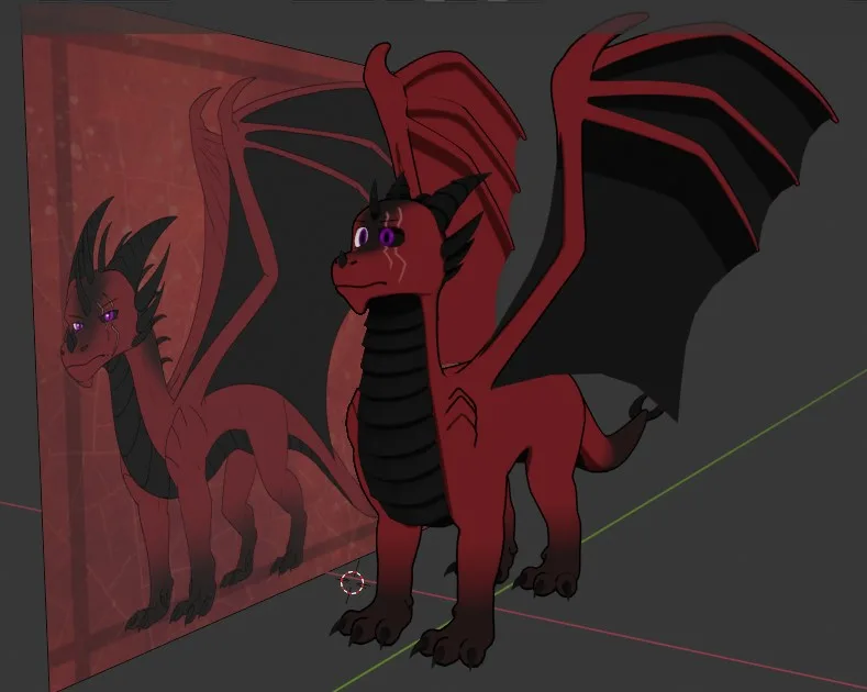 Draska alongside its reference.