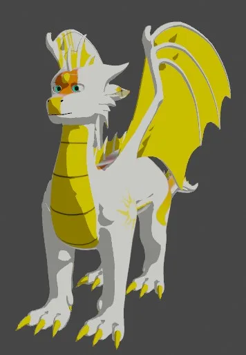 Screenshot of Draska in Blender.